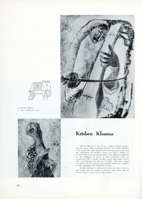 Anonymous (Essayist), Krishen Khanna, 1957, Essay