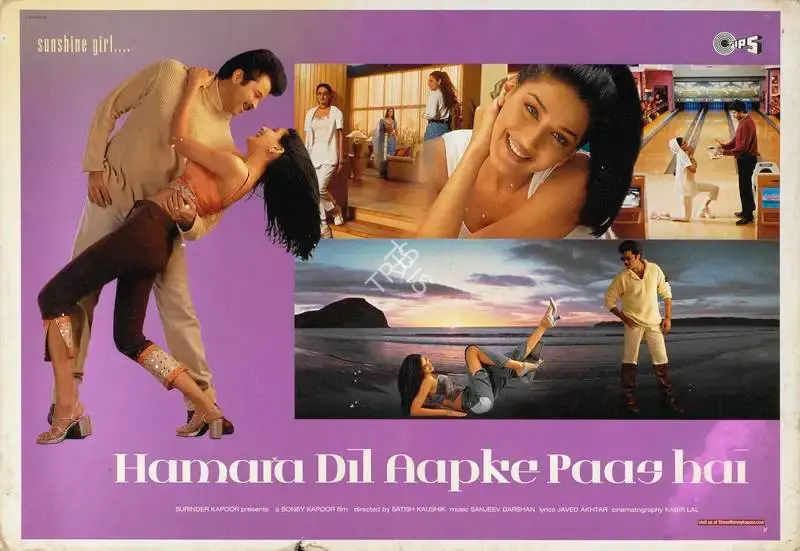 Kabir Lal (Cinematographer), Hamara Dil Aapke Paas Hai, 2000, Lobby Card