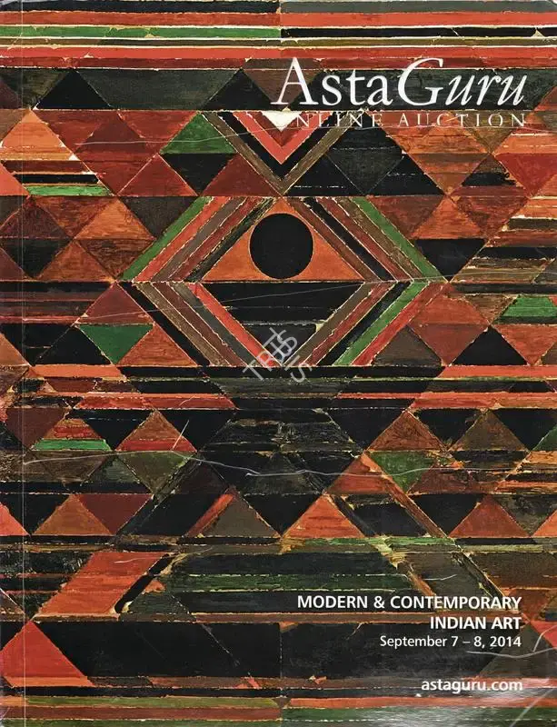 Asta Guru (Auction House), Modern & Contemporary Indian Art, 2014, Auction Catalogue