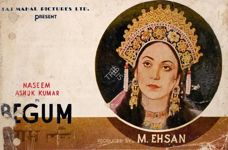 M. Ehsan (Producer), Begum, 1945, Song-Synopsis Booklet