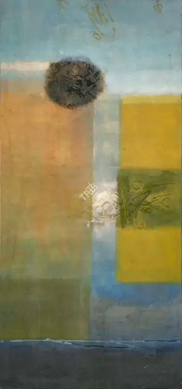 Shankar Palsikar (Artist), Colour and Sound, 1970, Painting