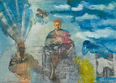 Nalini Malani (Artist), Untitled, 1995, Painting