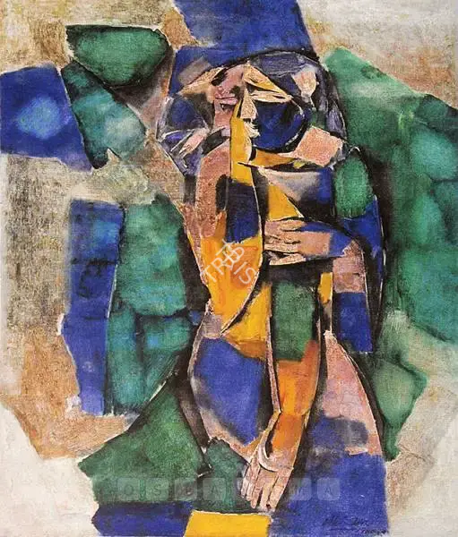 Alphonso (Artist), Woman, 1981, Painting