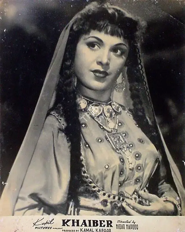 Kidar Kapoor (Director), Khaiber, 1954, Lobby Card