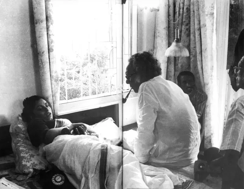 Sen, Mrinal (Director), Antareen, 1993 | Working Still | CinemaEducation | 00553898