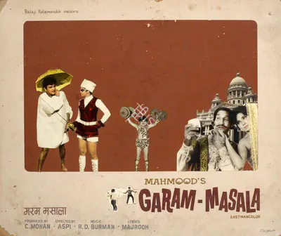 C. Mohan (Producer), Garam Masala, 1972, Showcard