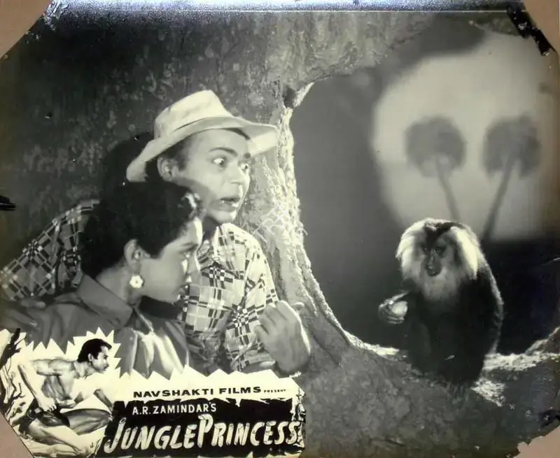 A.R. Zamindar (Director), Jungle Princess, 1958, Lobby Card