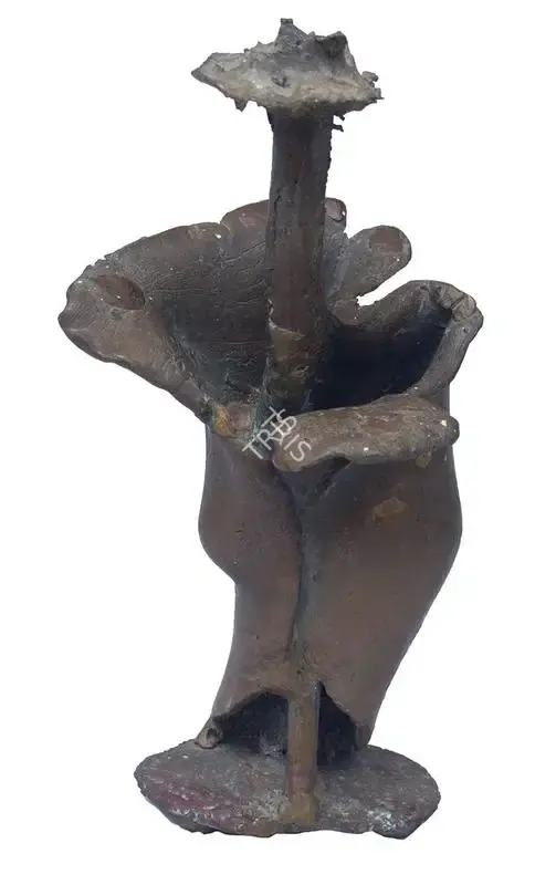 Somnath Hore (Artist), Untitled (A Flower Born), Sculpture