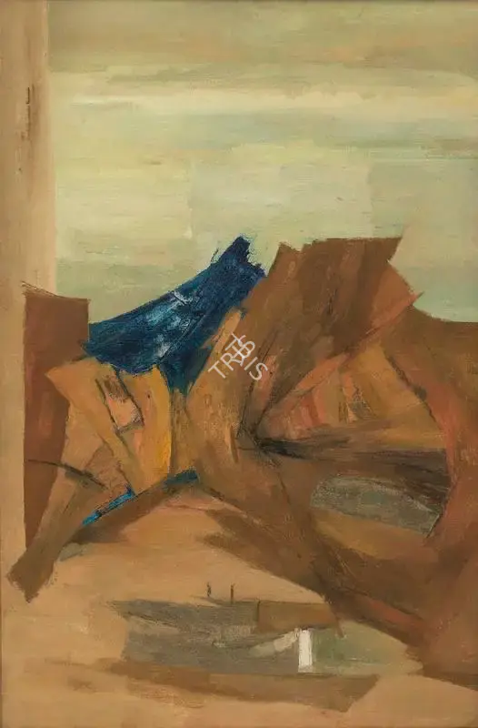 Ramkumar (Artist), Untitled (Benares), 1982, Painting