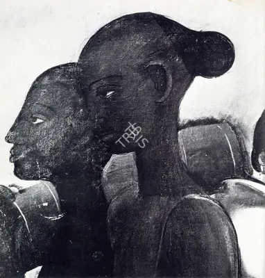 Amrita Sher-Gil (Artist), South Indian Villagers going to Market, 1937, Painting