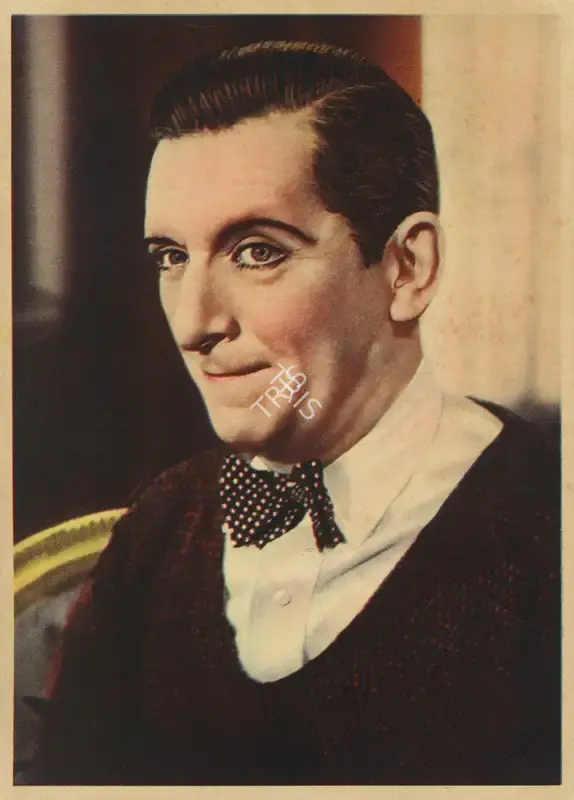 Nestle (Sponsor), Nestle (Sponsor), Stars of the Silver Screen: Edward Everett Horton | Trading Card, 1930s, Trading Card