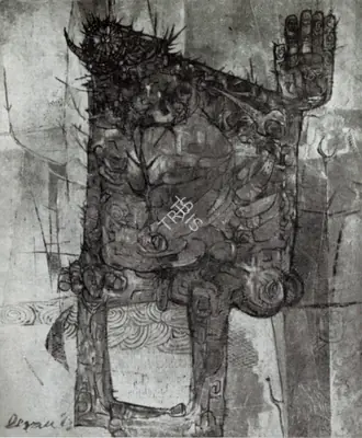 M.V. Devan (Artist), Painting 1, Painting
