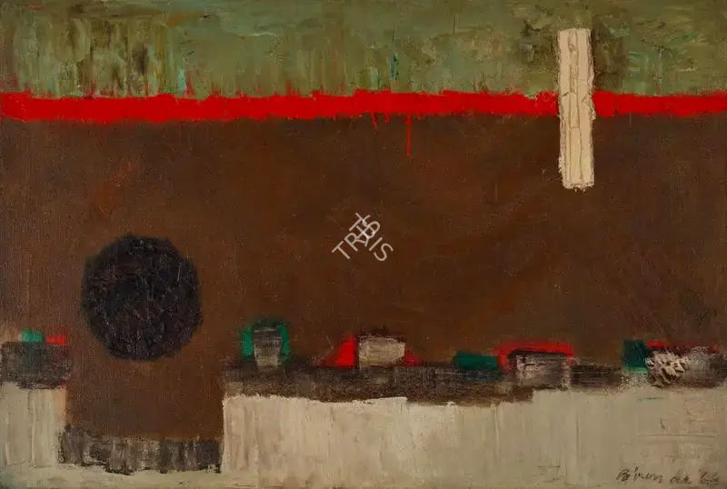 Biren De (Artist), Untitled, 1963, Painting