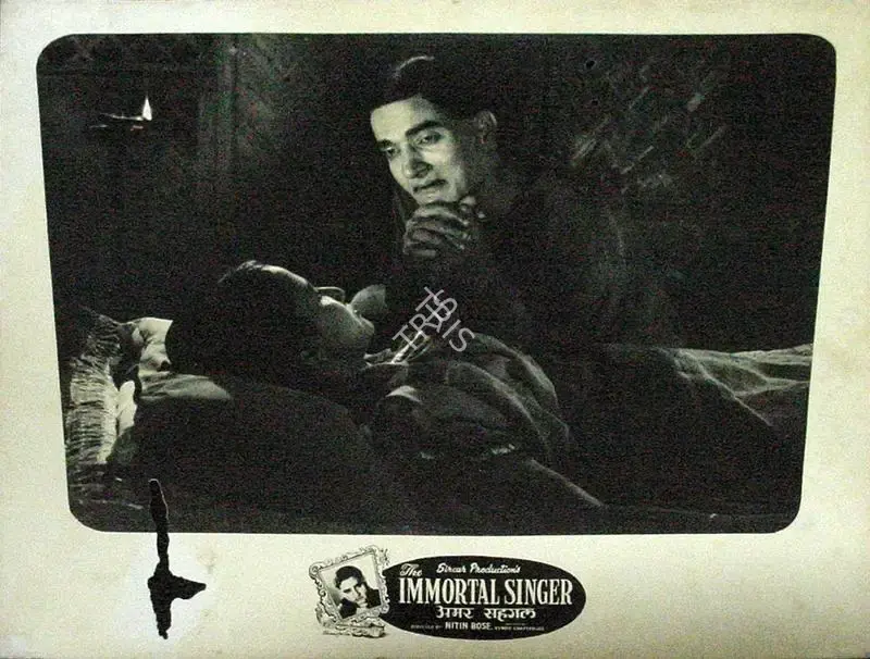 Nitin Bose (Director), Amar Saigal, 1955, Lobby Card