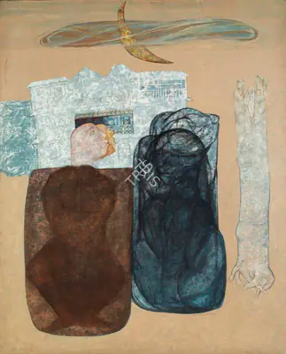 Ramesh Vaghela (Artist), Echo Within II, Painting