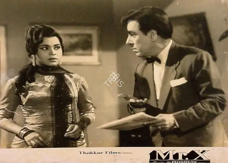 C.M. Thakkar (Producer), Mr X In Bombay, 1964, Lobby Card
