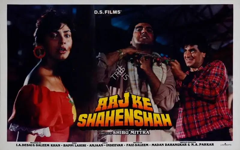 I.A. Desai (Producer), Aaj Ke Shahenshah, 1990, Lobby Card