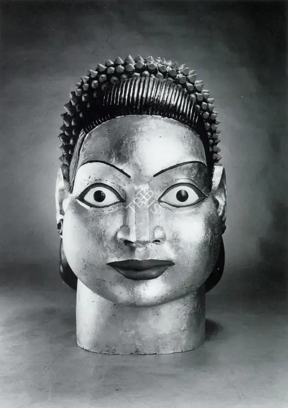 Ravinder Reddy (Artist), Head IV, 1995, Sculpture