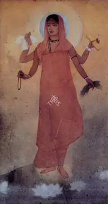 Abanindranath Tagore (Artist), Bharatmata, 1904, Painting