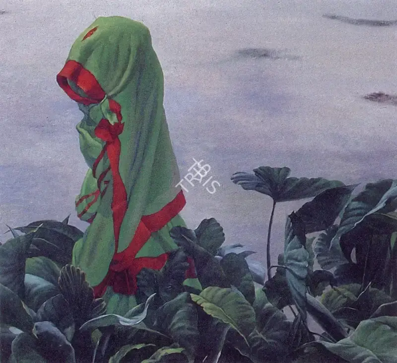 Bikash Bhattacharjee (Artist), Kala Bati, 1985, Painting