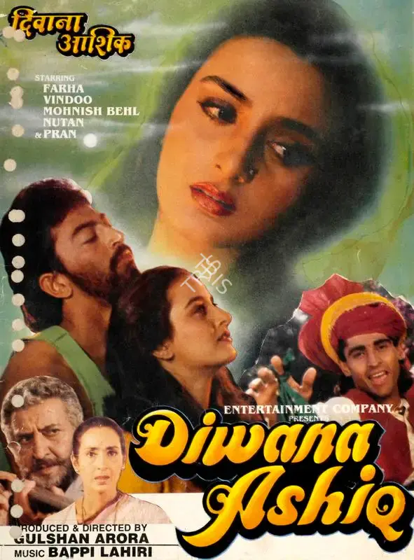 Gulshan Arora (Producer), Diwana Ashiq, 1992, Song-Synopsis Booklet