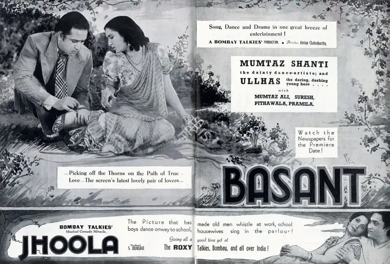 Amiya Chakravarty (Director), Basant, 1942, Advertisement