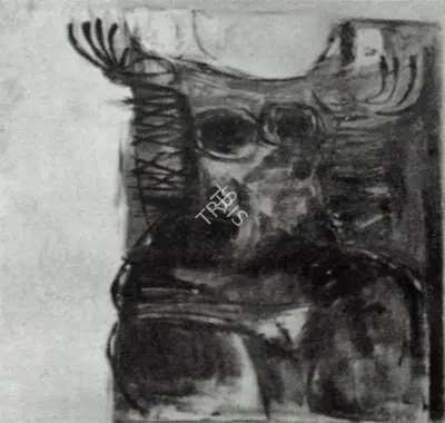 V. Viswanadhan (Artist), Woman, Painting