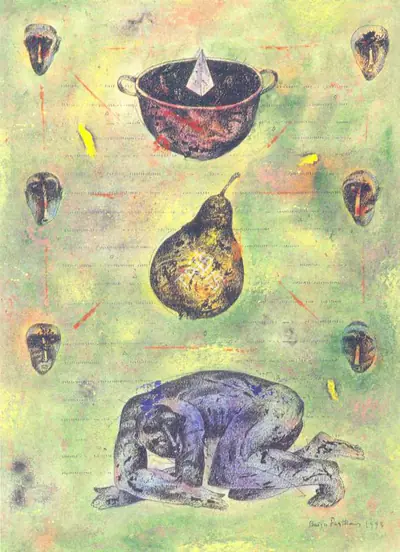 Baiju Parthan (Artist), Untitled, 1993, Painting
