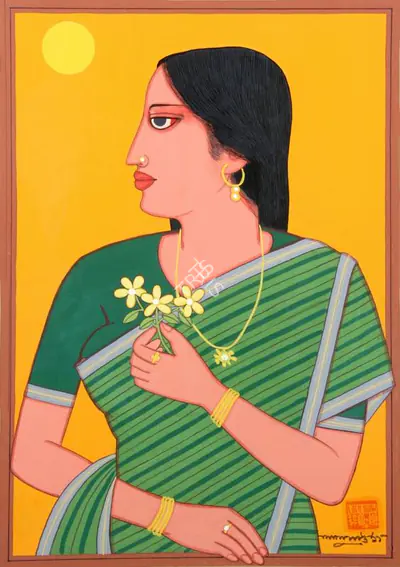 Lalu Prasad Shaw (Artist), Untitled, 2011, Painting