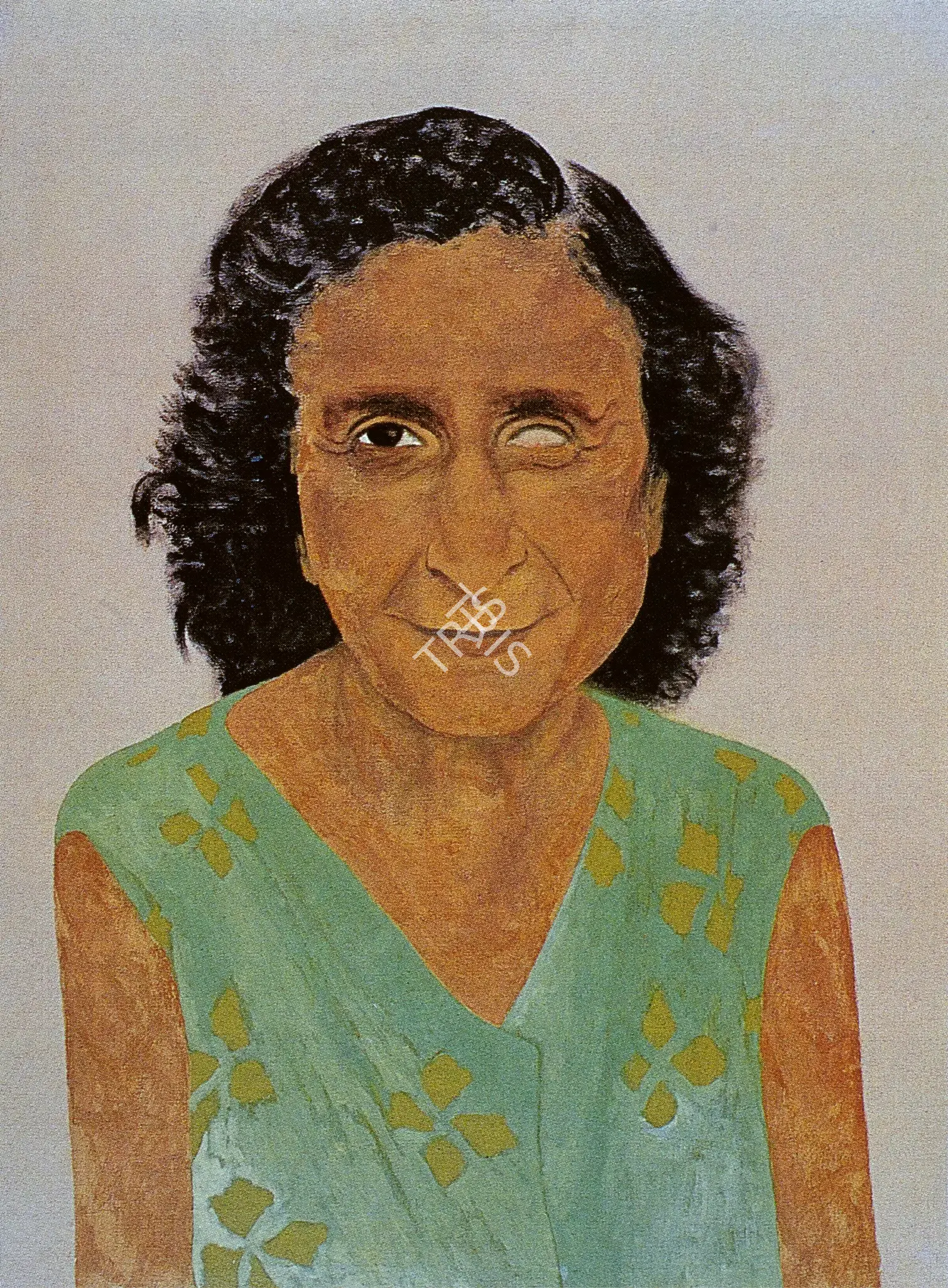Patel, Gieve (Artist). One Eyed Woman, 1980 | Painting, He.Mum/15.11.97, 1997 · HEART