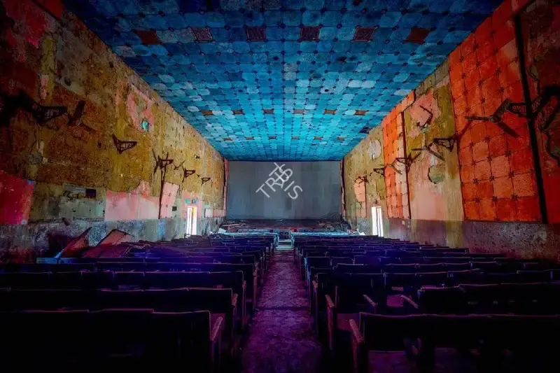 Hemant Chaturvedi (Photographer), Inside Bharat Talkies, Najibabad, Uttar Pradesh, 2024, Contemporary Photograph