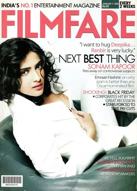Jitesh Pillaai (Editor), Filmfare, 2009, Magazine