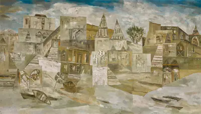 Ramkumar (Artist). Untitled (Benares), 1994 | Painting, Ch.NeY/25.03.26, 2026 · Christie's