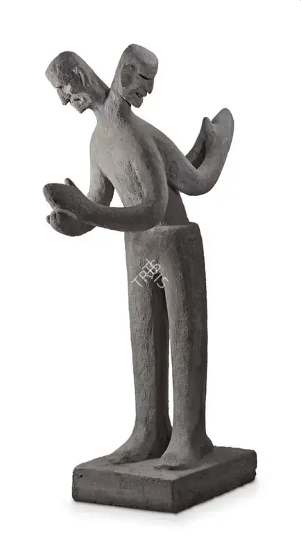 Bhagat, Dhanraj (Artist). Dual Personality, 1953 | Sculpture, AG.Onl/27.06.25, 2025 · Asta Guru