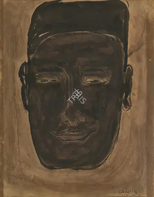 Rabindranath Tagore (Artist), Untitled, 1930, Painting
