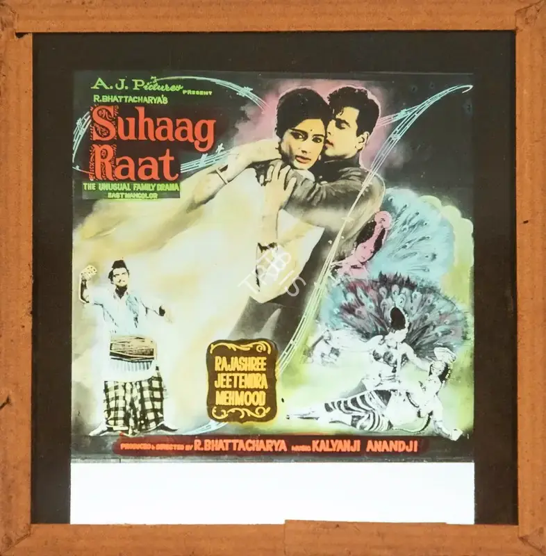 R. Bhattacharya (Producer), Suhaag Raat, 1968, Glass Slide