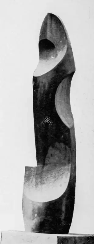 Niranjan Pradhan (Artist), Seated Woman, 1965, Relief Work