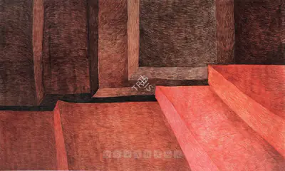 Pooja Iranna (Artist), Standing Strong II, 2006, Painting