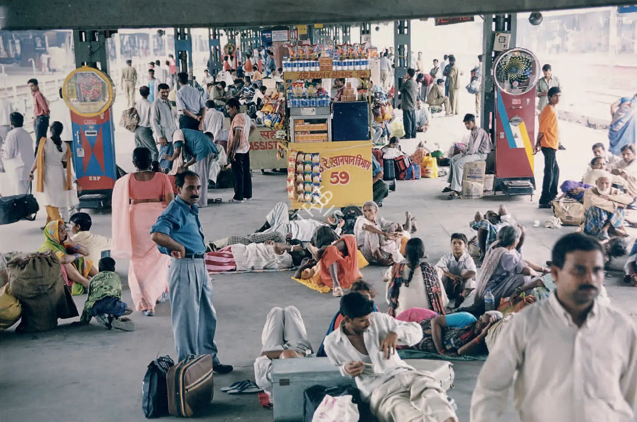 Subodh Gupta (Artist), Untitled (Train Station), 2003, Print