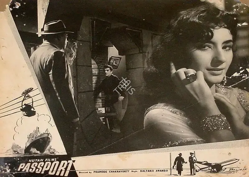 Pramod Chakravorty (Producer), Passport, 1961, Lobby Card