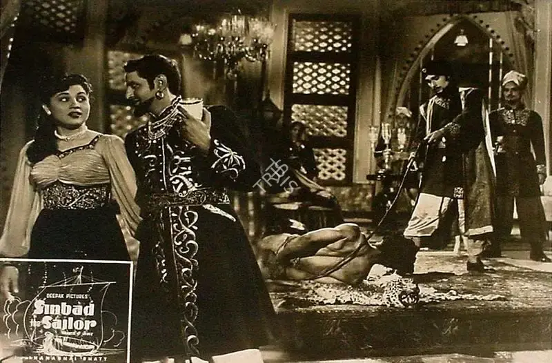 Nanabhai Bhatt (Director), Sinbad Jahaaji, 1952, Lobby Card