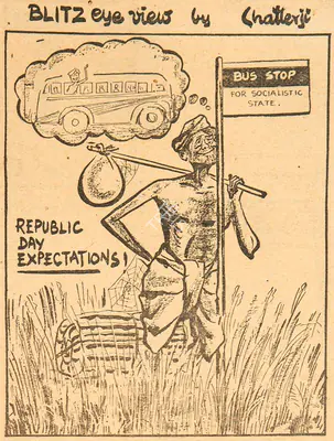 Basu Chatterjee (Cartoonist), Republic Day Expectations !, 1959, Cartoons
