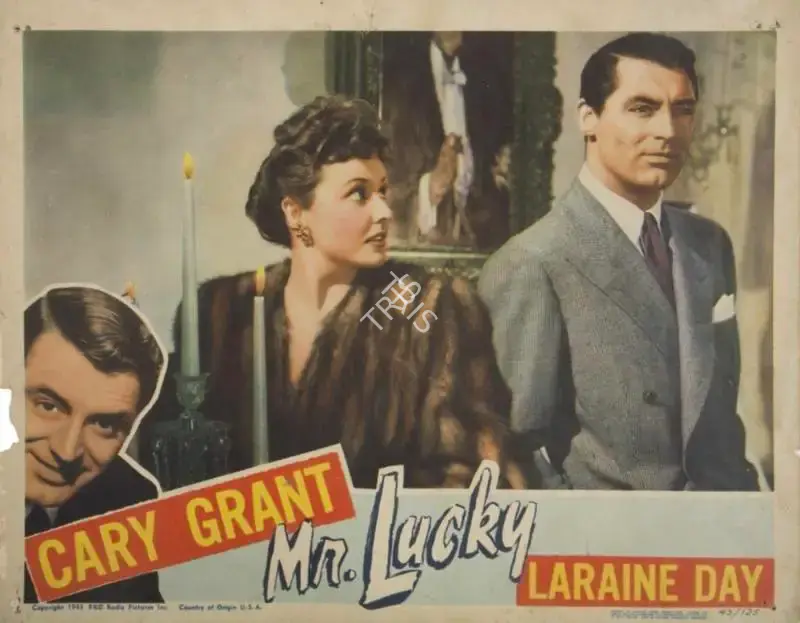 H.C. Potter (Director), Mr. Lucky, 1943, Lobby Card