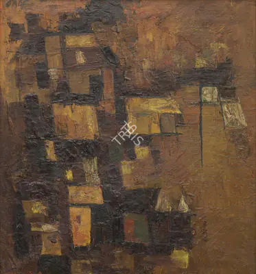 Gade, H.A. (Artist). Untitled, n.d. | Painting, Sa.Mum/26.03.19, 2019 · Saffronart
