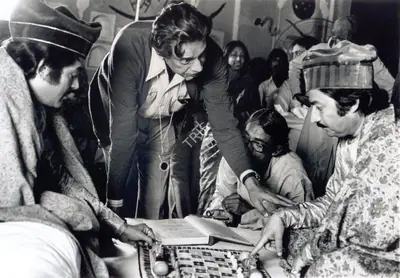 Nemai Ghosh (Still Photographer), Shatranj Ke Khilari, 1977, Working Still