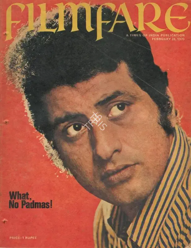B.K. Karanjia (Editor), Filmfare, 1973, Magazine