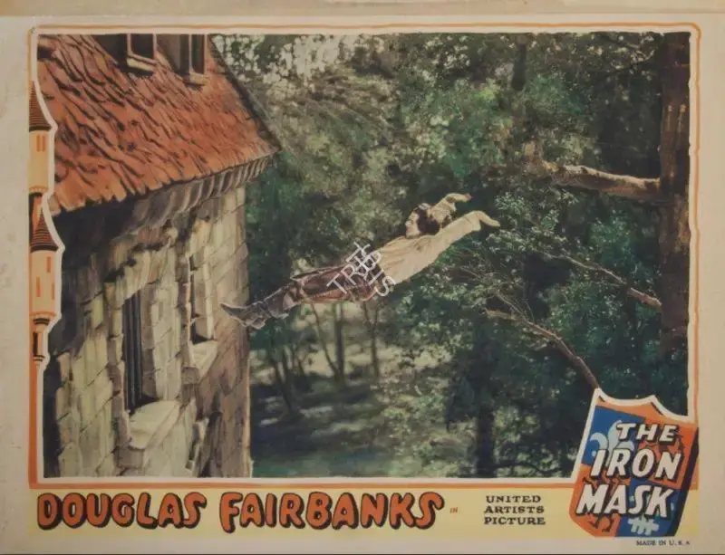 Allan Dwan (Director), The Iron Mask, 1929, Lobby card