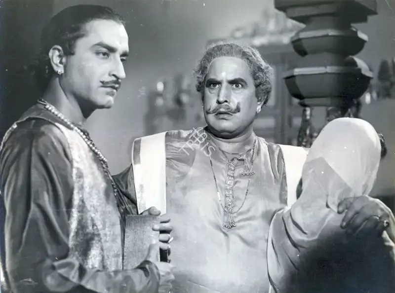 Taimur Behramshah (Producer), Bilwamangal, 1954, Photographic Still