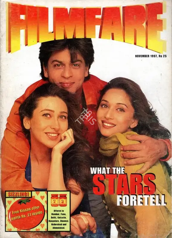 Khalid Mohamed (Editor), Filmfare, 1997, Magazine