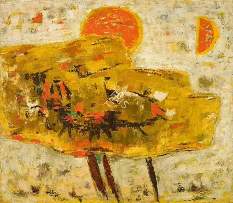 Hebbar, K.K. (Artist). Untitled (Summer), 1967 | Painting, So.Lon/30.09.25, 2025 · Sotheby's